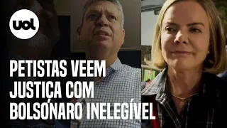 Bolsonaro inelegível: Petistas veem justiça, mas evitam comemorar