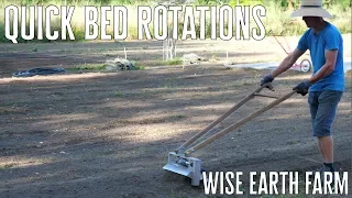 Quick Bed Rotations at Wise Earth Farm