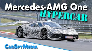 2022 Mercedes-AMG One Hypercar F1 engine hybrid prototype testing at the Nürburgring Nordscheife