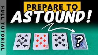 Prediction Impossible: Easy to Master Card Trick Tutorial!