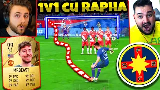 L-am TROLAT MAXIM pe iRaphahell la 1v1 cu FCSB pe FIFA 23 s-a ENERVAT..