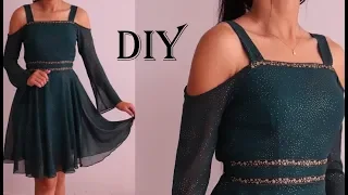 VESTIDO FÁCIL SEM ZÍPER SEM MODELAGEM-DIY / Luciete Vasconcelos Atelier