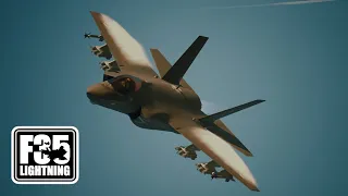 F35 LIGHTNING II EPIC AIR TO GROUND COMBAT Ace Combat 7: Skies Unknown