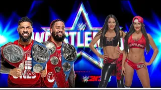 THE BELLA SISTER VS THE USOS BROTHER OMG 🥰