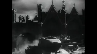 Бранденбургские ворота. Фрагмент из фильма "Встреча на Эльбе" (1949)