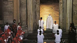 Rito di apertura della Porta Santa e Santa Messa 25/03/1983 - Giovanni Paolo II