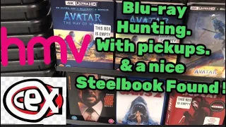 Blu-ray Hunt. Bromley. #hmv #hmvlogs #cex #dvd #4k #shopvlogs