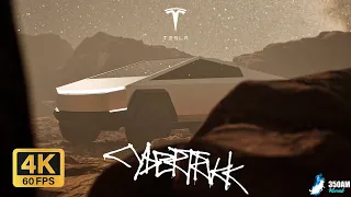 First Tesla Cybertruck on Mars - Ambient Mars Loop - 4K Ultra HD 60fps – 10 Hours