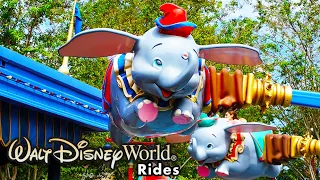 Dumbo the Flying Elephant - Magic Kingdom Rides 2022 [4K POV]