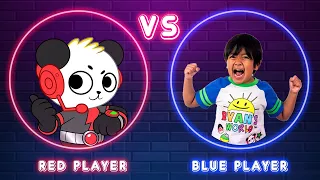 Tag with Ryan - Ryan USA VS Combo Panda  Red vs Blue All Characters Unlocked Runner Gameplay