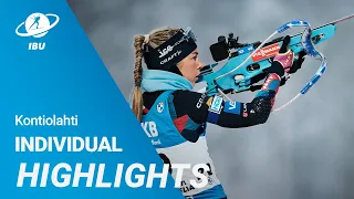 Biathlon World Cup 22/23 Kontiolahti: Women Individual Highlights