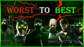 Every Splinter Cell Game Ranked From Worst to Best