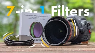 World's 1st Versatile Magnetic VND, CPL & Mist Filters Review // 7-in-1 system from Freewell