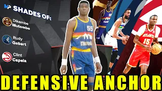 THIS 7'1 DEFENSIVE ANCHOR GETS HOF ANCHOR & HOF REBOUND CHASER! NBA 2K24 DIKEMBE MUTOMBO BUILD