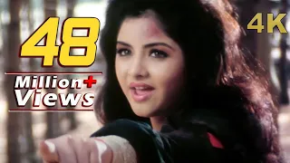 Divya Bharti Song 4K | Tu Pagal Premi Aawara | Shola Aur Shabnam | Govinda | Bollywood 4K Video Song