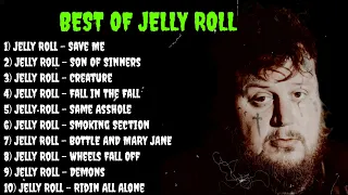 Jelly Roll Best Spotify Playlist - Greatest Hits Full Album 2023 (Top 10 Country Songs)