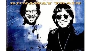 Elton John & Eric Clapton - Runaway Train (1992) with Lyrics!