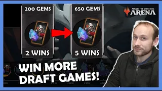 10 SIMPLE Quick Draft Tips For Beginners - Get Up To 60% Win Rate! | MTG Arena Starter Guide