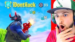 Reacting to the ULTIMATE HACKERS in Fortnite!