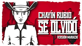 Chayín Rubio - Se Olvidó (Lyric Video/Versión Mariachi)