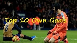 Top 10 Most Embarrassing Own Goals in Soccer History HD