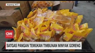 Satgas Pangan Temukan Timbunan Minyak Goreng