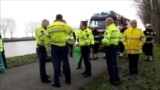 Grote brand in trein bij Abcoude %2F Loenersloot