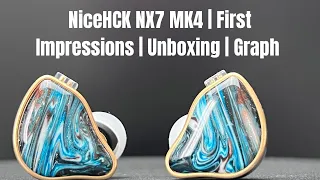 NiceHCK Nx7 Mk4 2DD+4BA+1PZT  Earphones | First Impressions | Unboxing | Graph Measurements