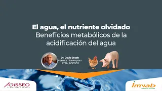 Webinar "El agua, nutriente olvidado. Beneficios metabólicos de la acidificación del agua" 💦