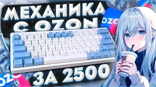 🤑МЕХАНИЧЕСКАЯ КЛАВИАТУРА С OZON ЗА 2500 РУБ — CYBERLYNX ZA63🤩