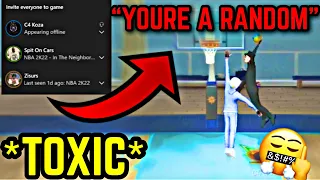 2v2 against TOXIC STAGE SWEATS on my 6’7 DEMIGOD BUILD on NBA 2K22 CURRENT GEN !! 2K22 BEST BUILD !!