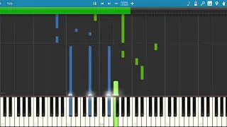 Aphex Twin - Iz Us on piano (Synthesia)