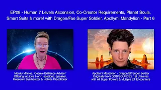 EP28–7 ASCENSION TIERS, HUMAN CO-CREATOR REQUIREMENTS, PLANETARY SOULS, SMART SUIT~Sup.Sol. Apollymi