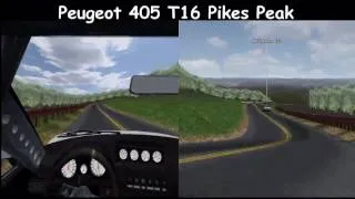 Hillclimb Peugeot 405 T16 Pikes Peak A.Vatanen