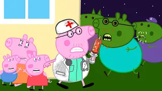 Zombie Apocalypse, Zombies Appear At Peppa City🧟‍♀️ | Peppa Pig Funny Animation