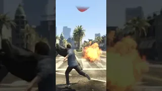 Explosive punches - my new favourite thing in GTA 5 #gta5