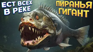 ПИРАНЬЯ ГИГАНТ ПРОТИВ ВСЕХ ( Feed and Grow: Fish )