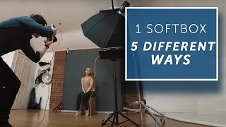 5 WAYS TO USE A SINGLE LIGHT -  [Lighting Tutorial]