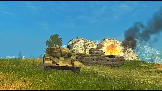 World of Tanks Blitz M26 Pershing - 2 Kills 3.6K Damage