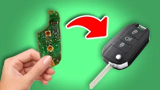 How to Replace Key Shell for Peugeot / Citroen / Opel Flip Car Keys.