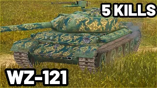 WZ-121 | 8.7K DAMAGE | 5 KILLS | WOT Blitz Pro Replays