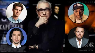 Actors on Martin Scorsese (Adam Driver, Andrew Garfield, Leonardo DiCaprio, & more)