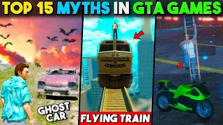 Top 15 *SHOCKING* MYTHBUSTERS 😱 In GTA Games That Will Blow Your Mind! | GTA MYTHS #7