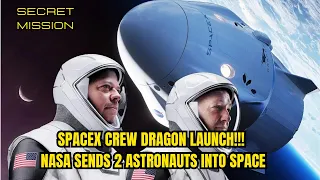 SpaceX CREW DRAGON LAUNCH!!! NASA ОТПРАВЛЯЕТ В КОСМОС ДВУХ АСТРОНАВТОВ