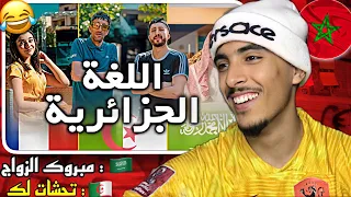 اللغة الجزائرية | Anes tina la langue algérienne REACTION 😂🇩🇿🇲🇦