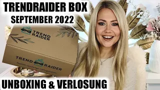 TRENDRAIDER Box September 2022 Unboxing & Verlosung