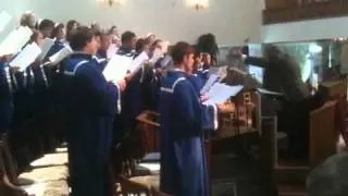 Choir of the First Baptist Church in Saint-Petersburg