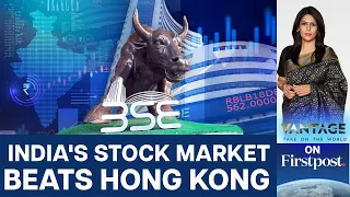 Hong Kong Suffers Major Stock Market Rout; India Takes 4th Global Spot | Vantage with Palki Sharma