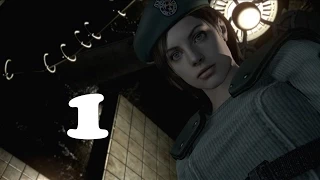 Прохождение Resident Evil HD REMASTER — Часть 1: Прибытие [60FPS]