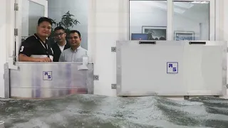 A Resident in Quezon City protected with Flood Barriers (Trailer Video)